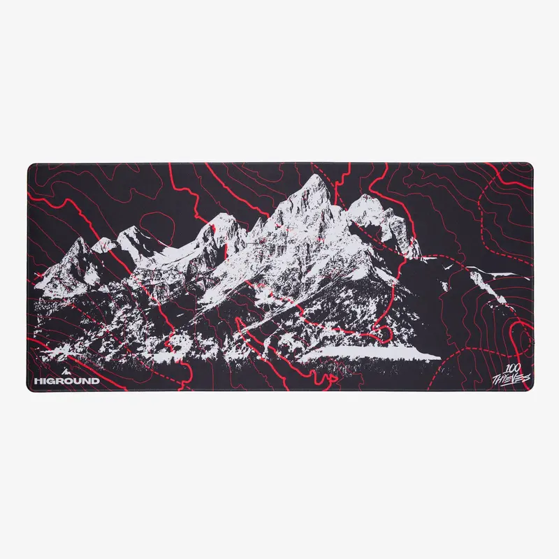 100T × Higround Mercury Xl Gaming Mousepad – 90X40 Cm Surface 1