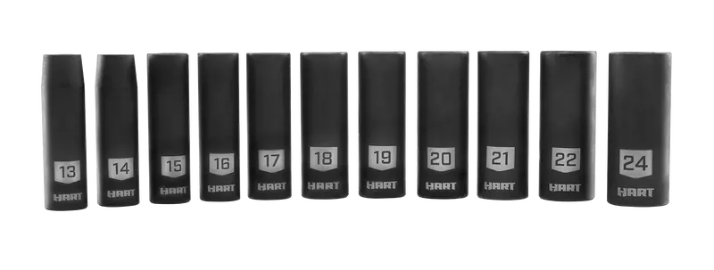 11-Piece 1/2-Inch Drive Metric Deep Impact Socket Set (10–32Mm) 1
