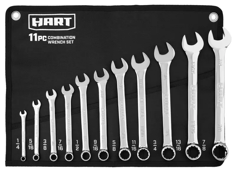 11-Piece Sae Combination Wrench Set 1