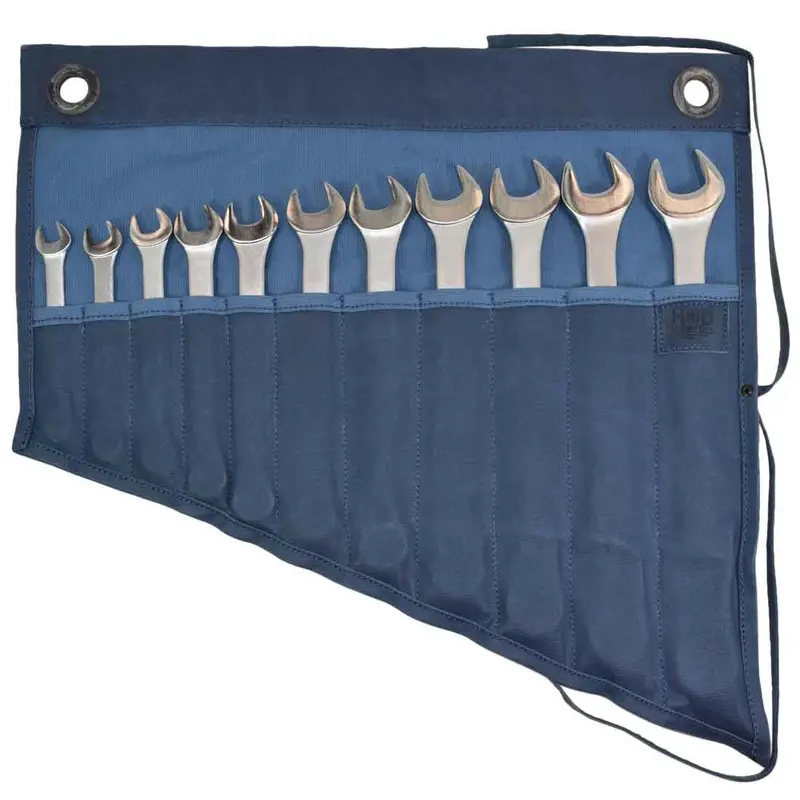 11-Pocket Heavy-Duty Wrench Roll Tool Organizer 1