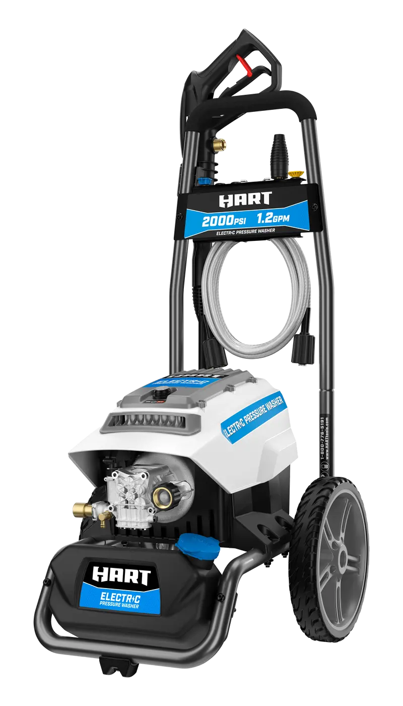 2000 Psi Electric Pressure Washer – Enhanced Cleaning Power 1