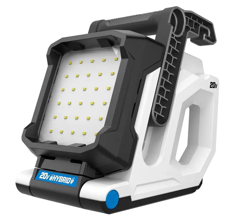 20V Hybrid Magnetic Work Light – Cordless, Battery-Free Operation Required 1
