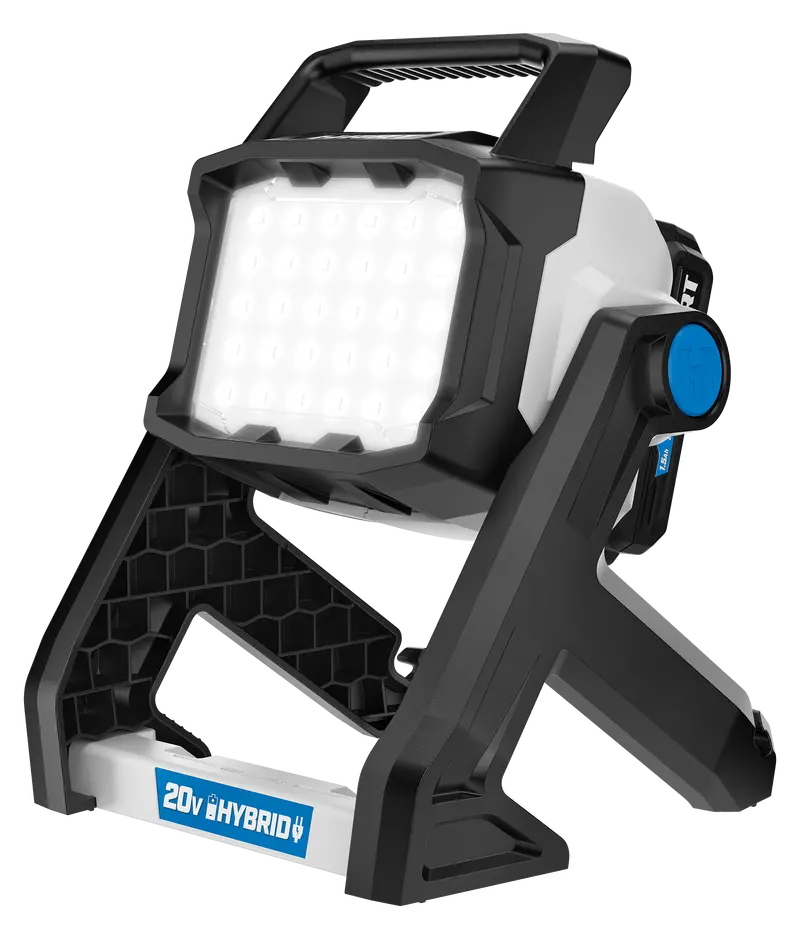 20V Hybrid Site Light Kit – Portable Work Area Illumination 1