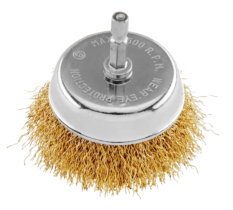 3-Inch Coarse Wire Cup Brush For Angle Grinders 1