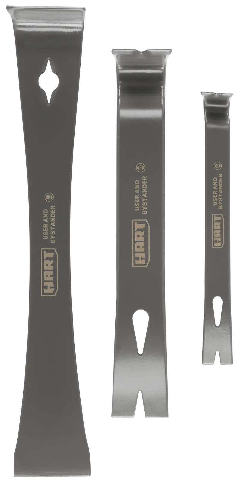 3-Piece Pry Bar Set For Carpentry And Demolition 1