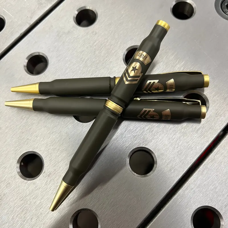 .308 Army Od Green Bullet Pen – Camouflage Military-Style Writing Tool 1