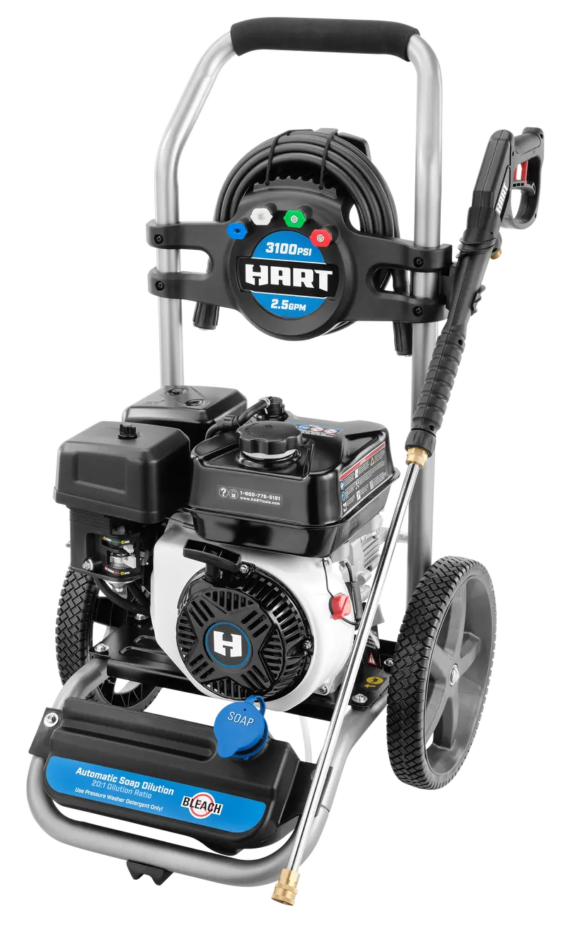 3100 Psi Gas Pressure Washer – Heavy-Duty Residential Cleaning System 1