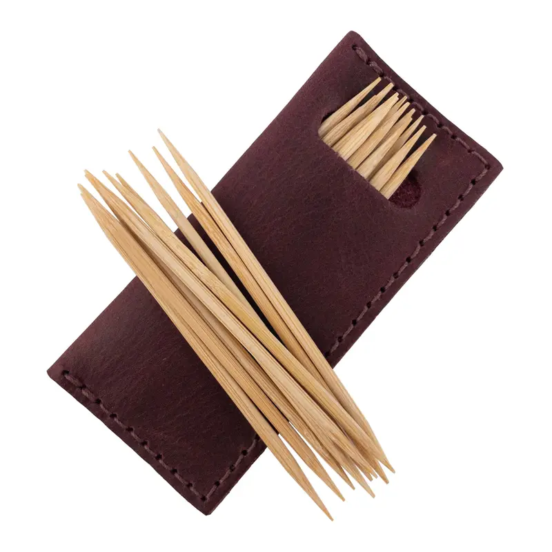 4-Pack Toothpick Organizer Set – Portable Stainless Steel Cases 1