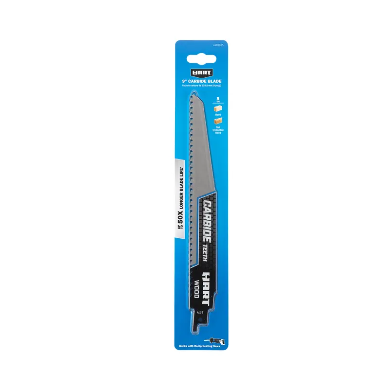 9-Inch Carbide Reciprocating Saw Blade For Demolition And Renovation 1