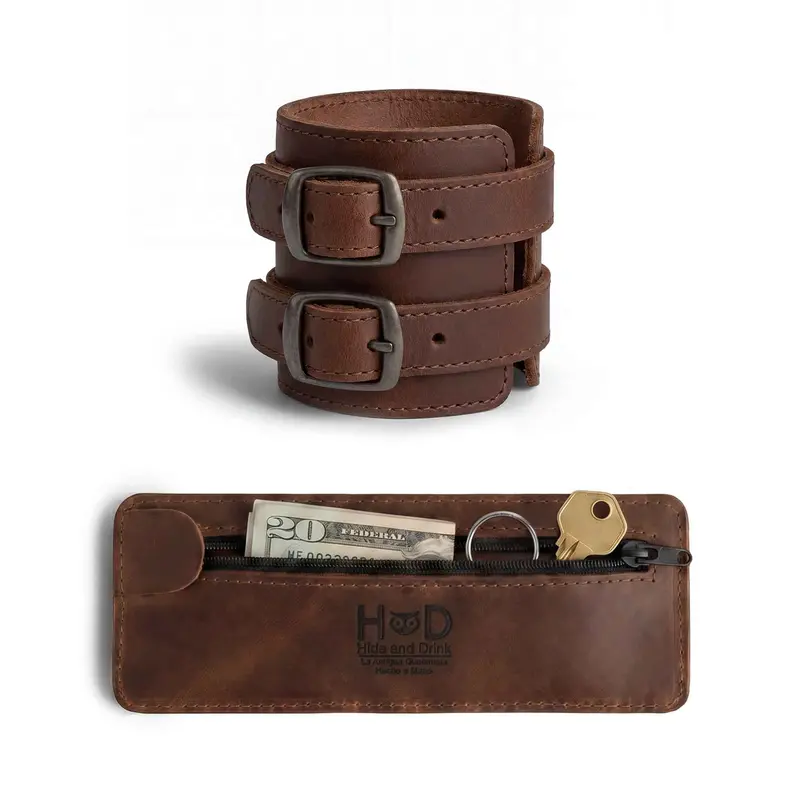 Adjustable Wrist Wallet Cuff For Cards And Cash 1