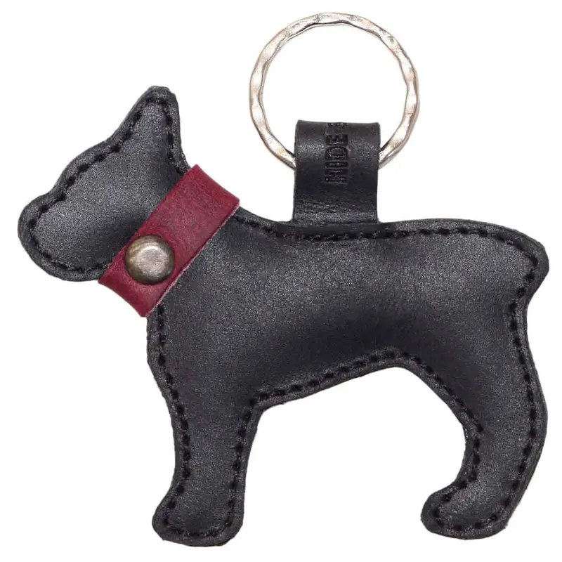 Adorable French Bulldog Charm Keyring 1