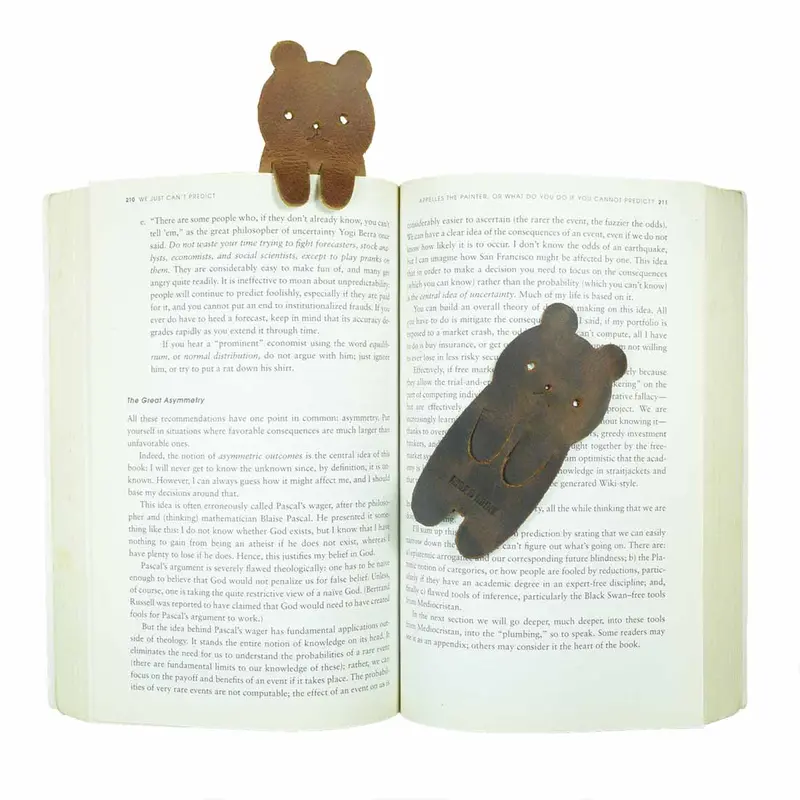 Adorable Teddy Bear Bookmark Set – 2-Pack 1