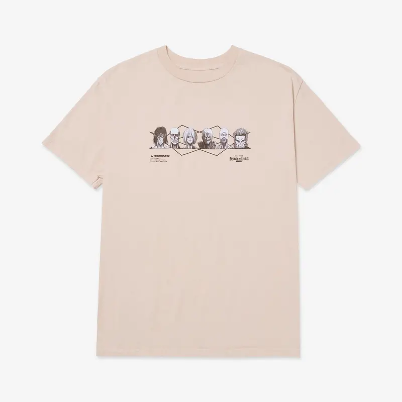 Attack On Titan Season 2 X Higround Collaborative T-Shirt 1
