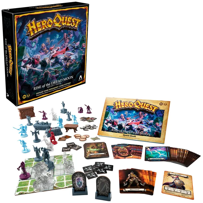 Avalon Hill Heroquest: Rise Of The Dread Moon Expansion Pack 1