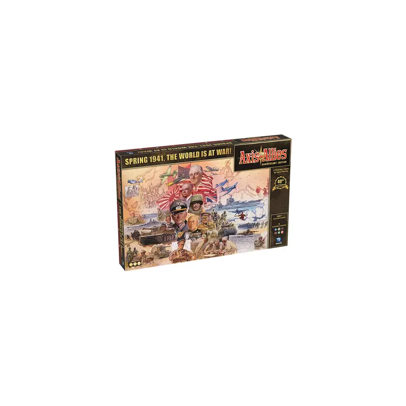 Axis & Allies Anniversary Edition Strategy Board Game 1