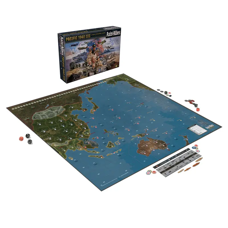 Axis & Allies Pacific 1940 Second Edition Board Game – Avalon Hill 1