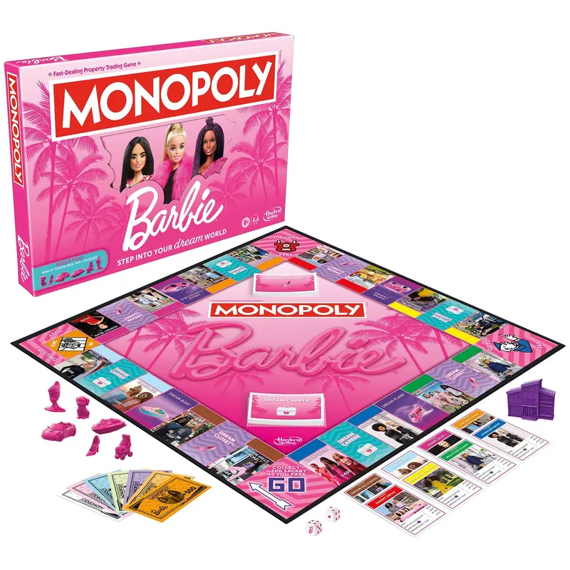 Barbie Monopoly Board Game 1