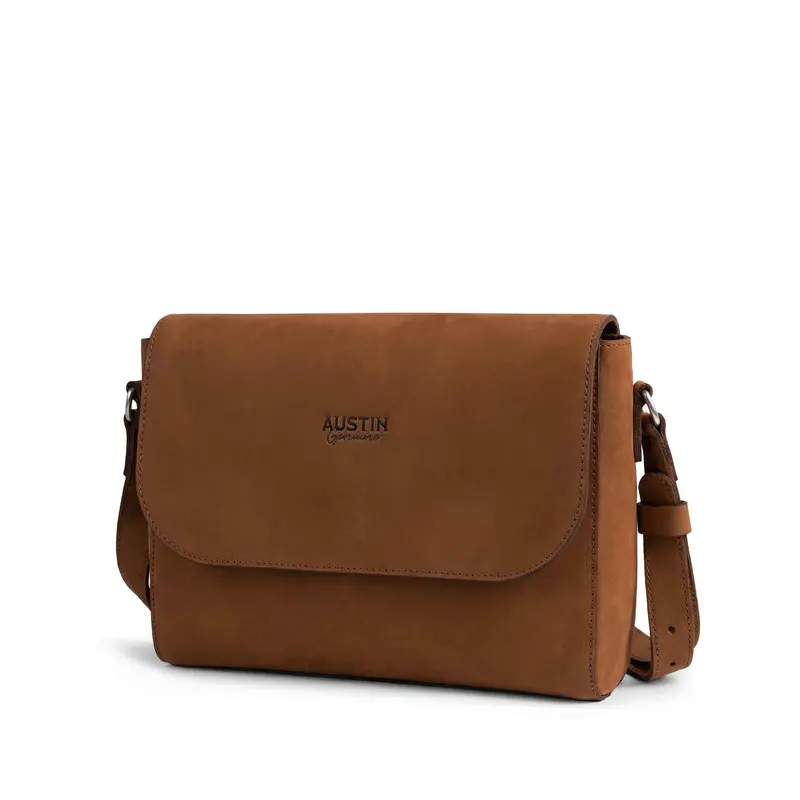 Barton Purse In Full-Grain Leather – Sleek Everyday Crossbody 1