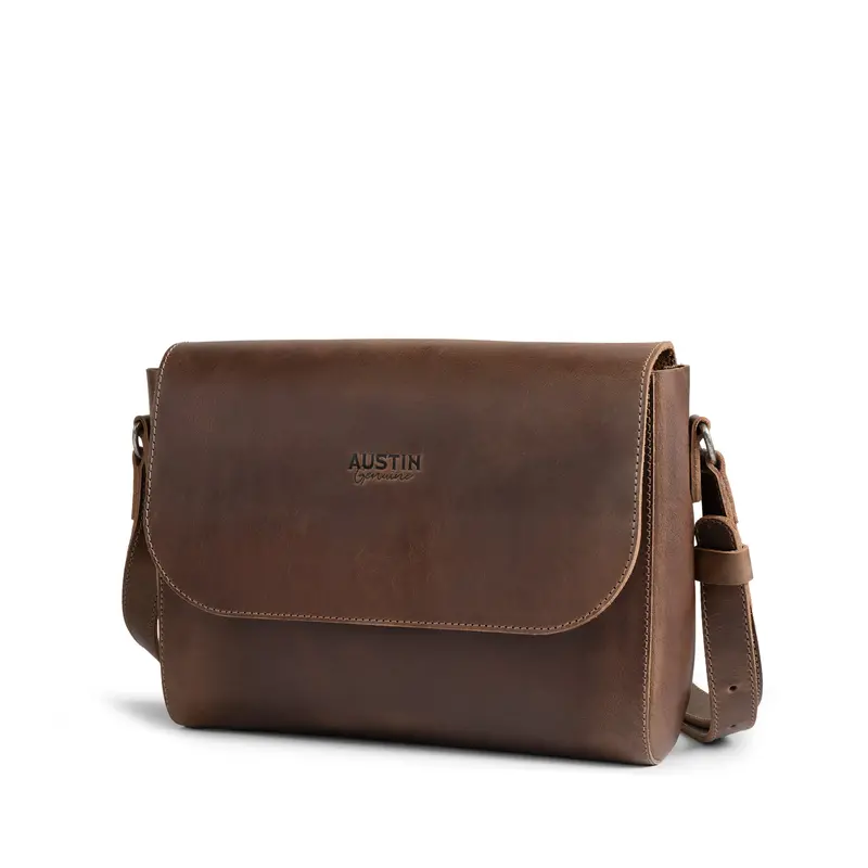 Barton Purse – Structured Leather Handbag With Detachable Strap 1