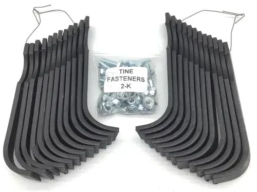 Bcs Oem Tiller Tine Kit T26U With Mounting Hardware – Compatible With Models From 1983 Onward 1