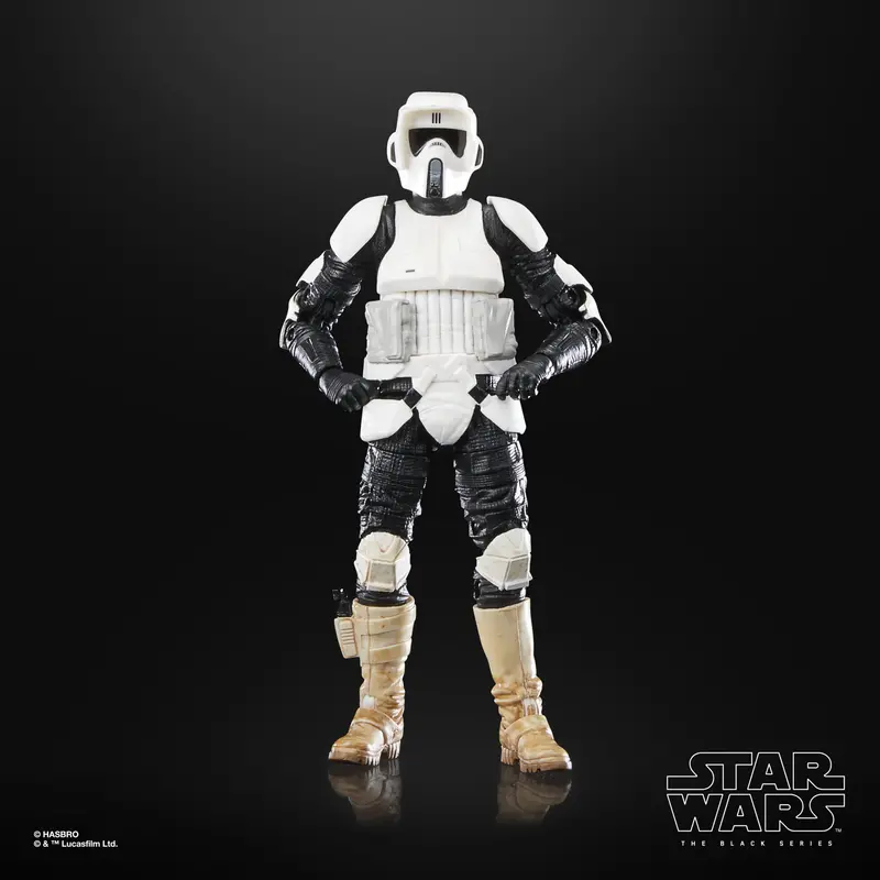 Biker Scout Star Wars Black Series Figure – Endor Battle Trooper 1