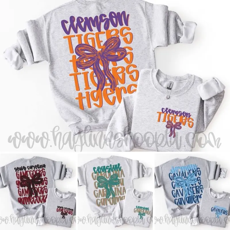 Bleachers & Bows Collection – Cheerful Game Day Apparel 1