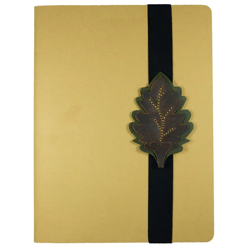 Botanical Leaf Bookmark – Handcrafted Decorative Reading Aid 1