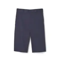 Boys’ Navy Flat-Front Shorts – School-Appropriate Summer Wear 1