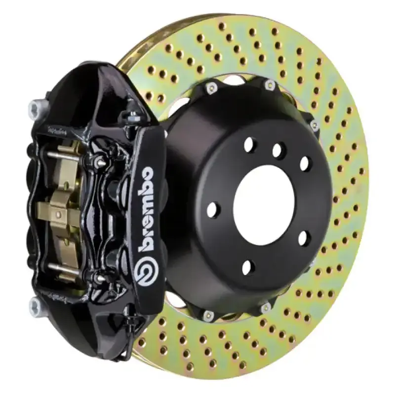 Brembo Gt Big Brake Kit – Rear, 4-Piston Calipers With Drilled 380X28Mm Two-Piece Rotors For 2006–2013 Mercedes-Benz S63 Amg (W216) 1