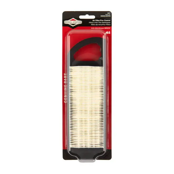 Briggs & Stratton 698083 & 697015 Oem Air Filter Kit For Single-Cylinder Intek Models 1