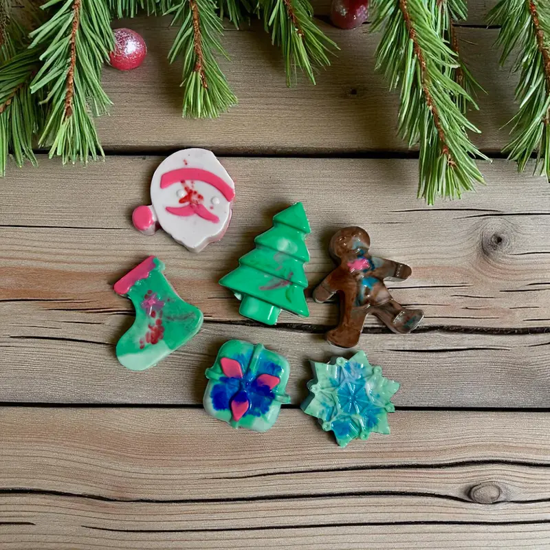 Christmas Wreath Mini Soap Set – Holiday Skincare Collection By Ananda Body Care (Overstock) 1