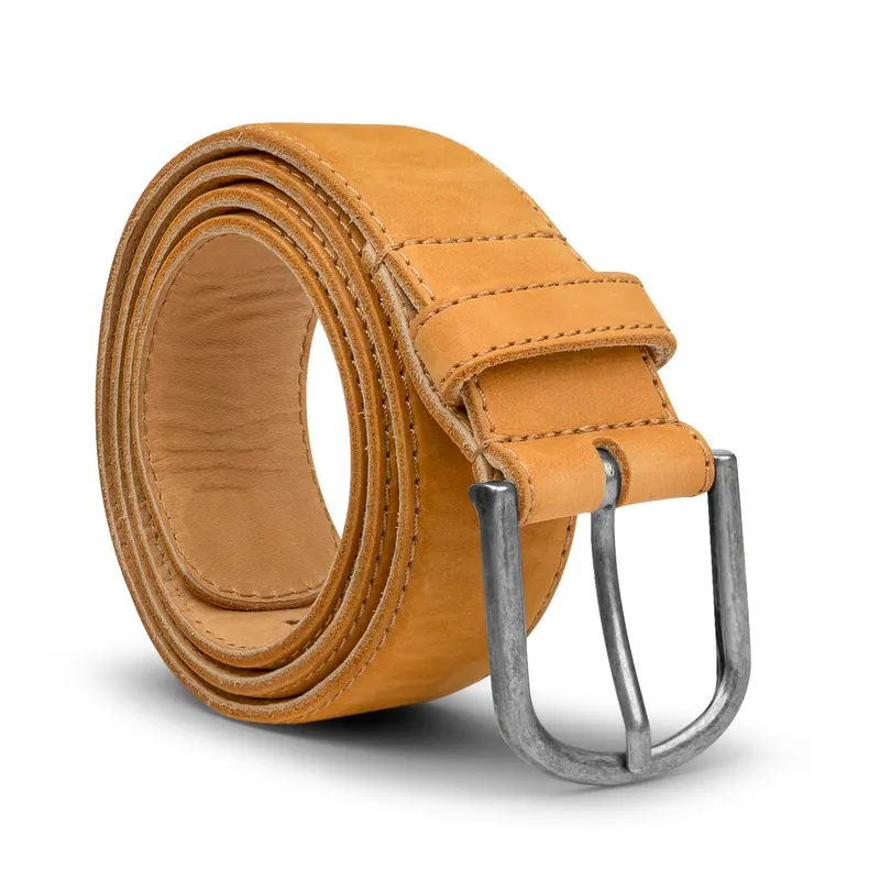 Classic Full-Grain Leather Belt With Insulated Glove Liner 1