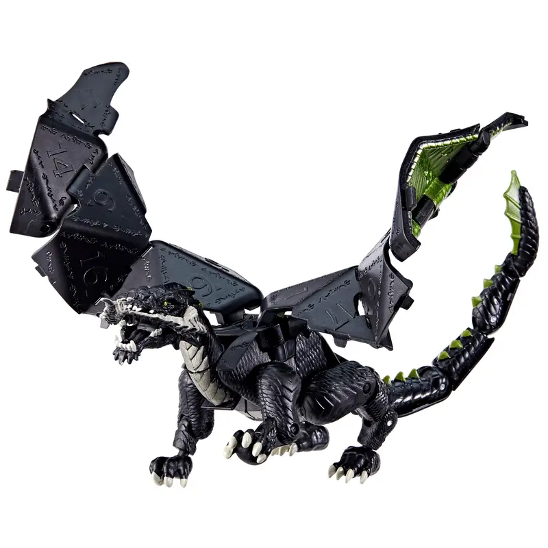D&D Dicelings Honor Among Thieves Black Dragon Figure 1