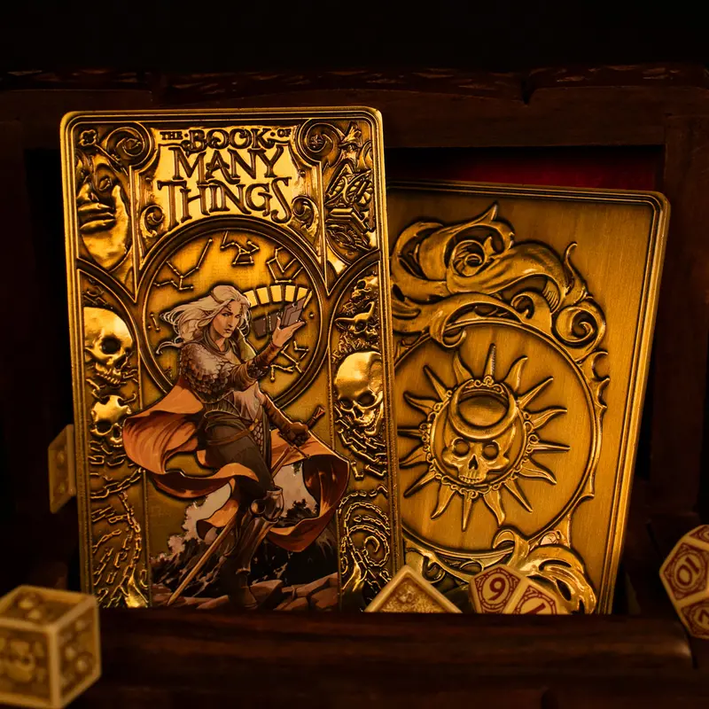 D&D Limited Edition Book Of Many Things Xl Ingot 1