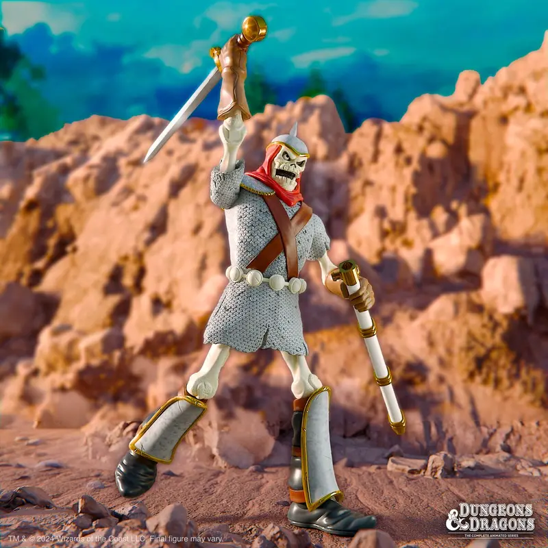 D&D Ultimates Dekkion Skeleton Warrior Collectible Figure 1