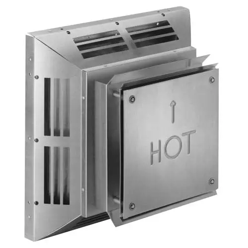 Direct-Vent Square Horizontal Termination Cap 1