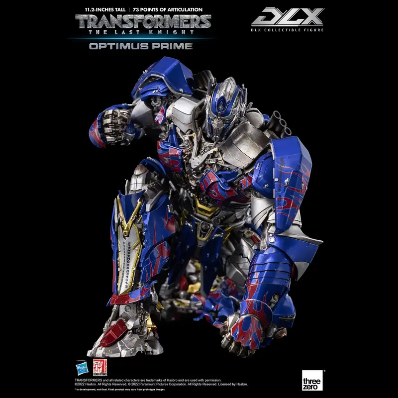 Dlx Optimus Prime Figure – Transformers: The Last Knight By Threezero 1