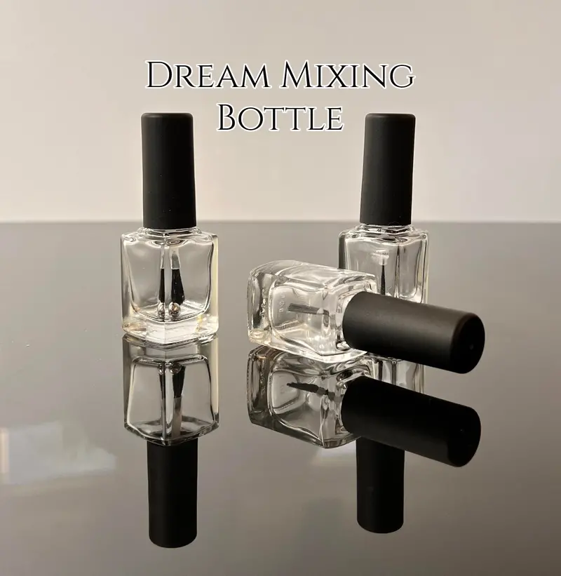 Dream Mixing Empty Nail Polish Bottles – Set Of 3 (Refill-Ready Vials) 1