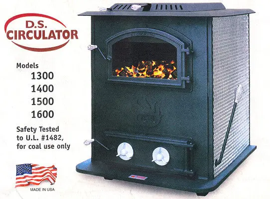 Ds Circulator 1600 – High-Output Coal Stove 1