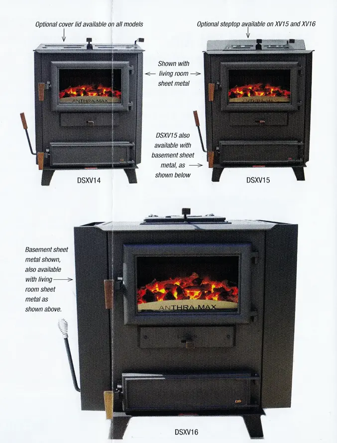 Ds Machine Anthra-Max 16 – High-Capacity Coal Stove 1