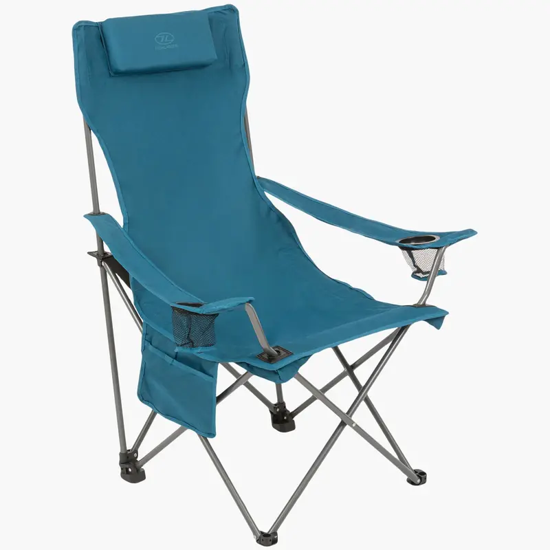 Duart Marine Blue Camping Chair With Carry Bag 1