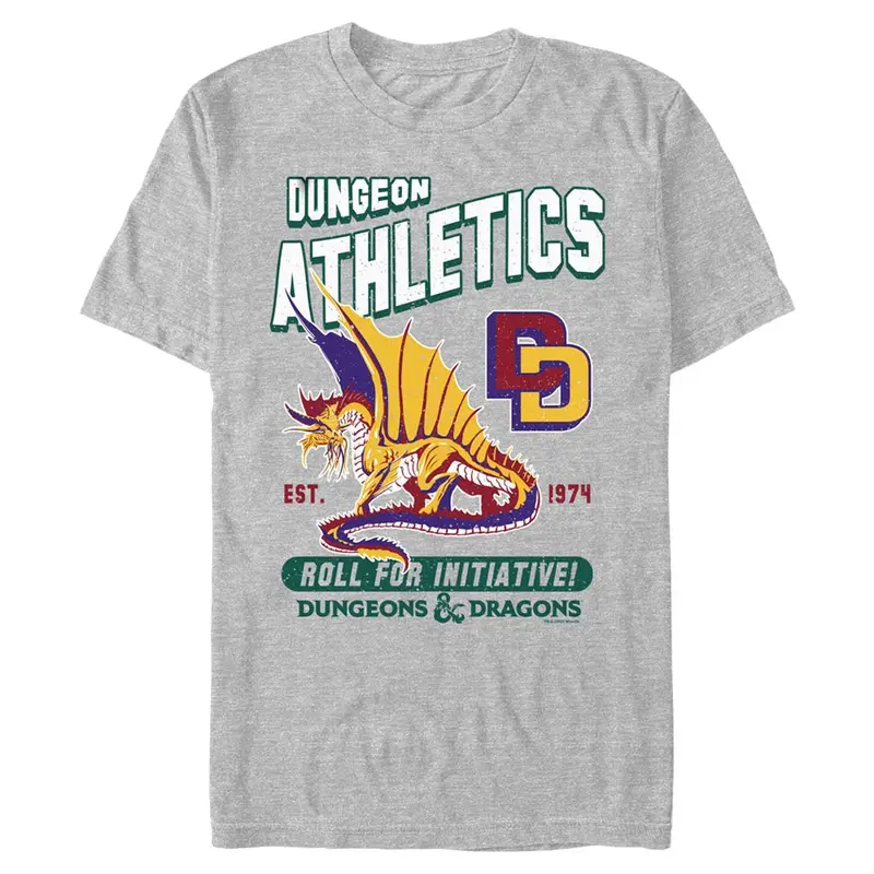 Dungeons & Dragons Athletic Dungeons Men'S Graphic T-Shirt 1