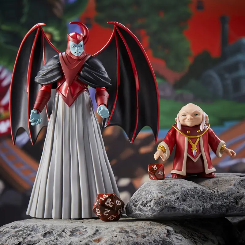 Dungeons & Dragons Cartoon Classics Figure: Dungeon Master & Venger Scale Set 1