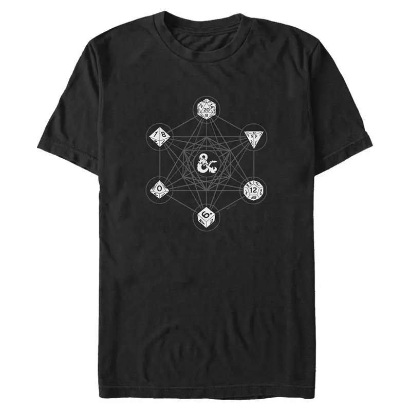 Dungeons & Dragons Dice-Themed Men'S Tee 1