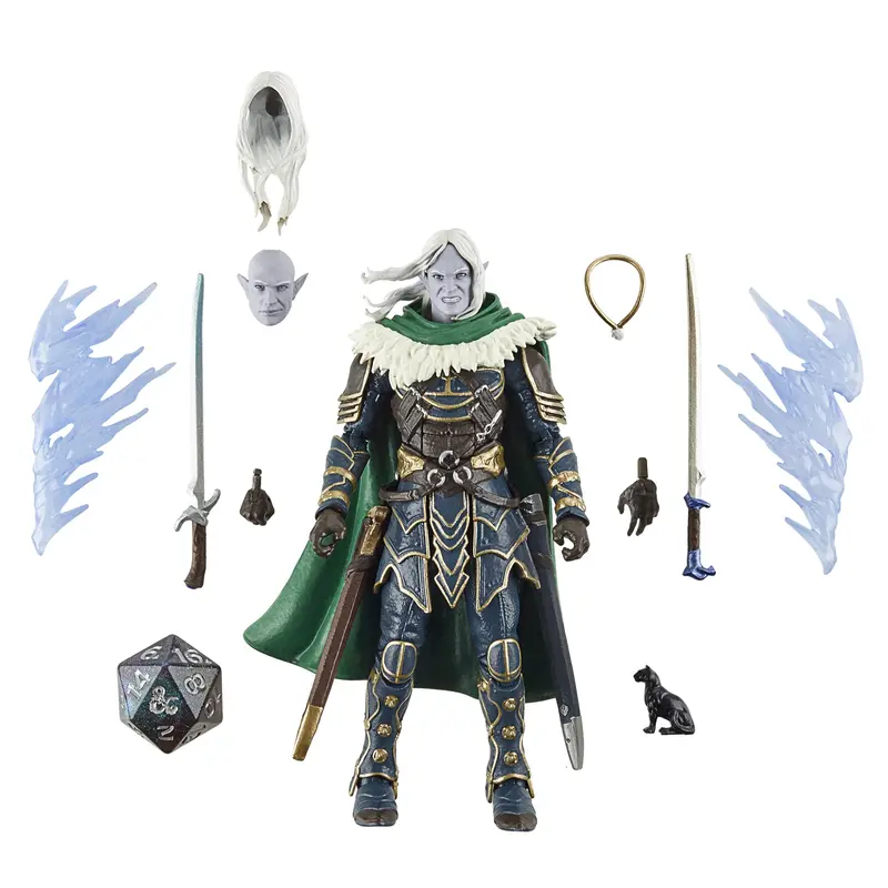 Dungeons & Dragons Forgotten Realms Drizzt Do'Urden And Guenhwyvar Set – Hasbro Pulse Limited Release 1