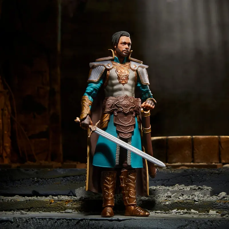 Dungeons & Dragons Golden Archive Figurine – Xenk The Human Paladin 1