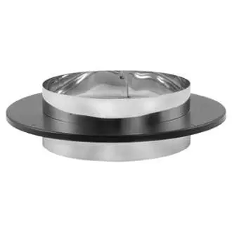 Dvl To Single-Wall Chimney Adapter With Trim 1