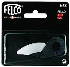 Felco 6/3 Curved Blade For Thick-Stem Pruning And Branch Trimming 1