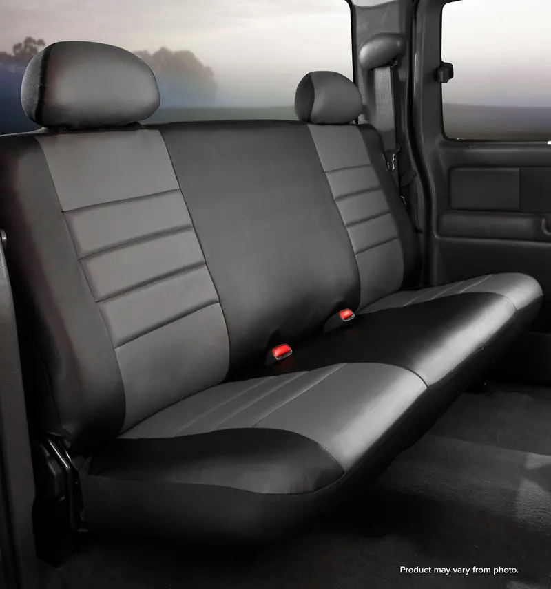 Fia Sl62-57 Gray Leatherlite Rear Seat Cover – Custom Fit For Sl60 Series 1