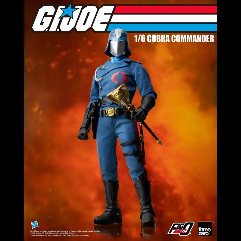 Figzero 1/6 Scale Cobra Commander – G.I. Joe Collector Figure 1